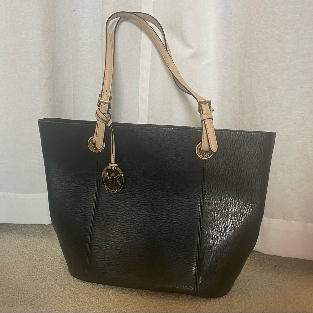 Michael Kors Black Tote Bag Purse